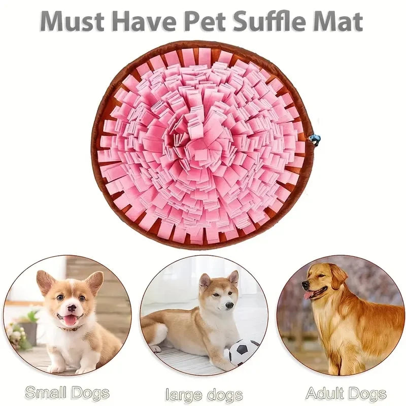 Tapete Olfativo Premium™ – Brinquedo Interativo Antiestresse para Cães