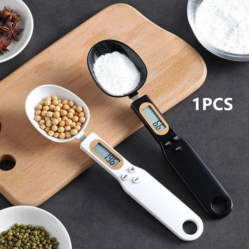 Balança Digital Colher Kitchya™ 500g - LCD Precisão 0.1g