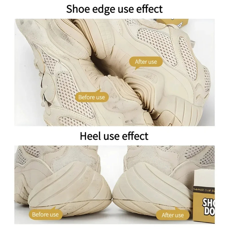 ShoeClean Pro™ – Borracha Mágica para Limpeza de Tênis e Couro