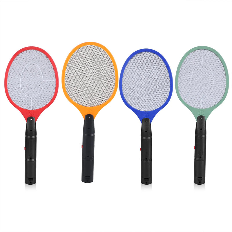 Raquete Elétrica Mata-Mosquitos™ – Potente, Segura e Portátil