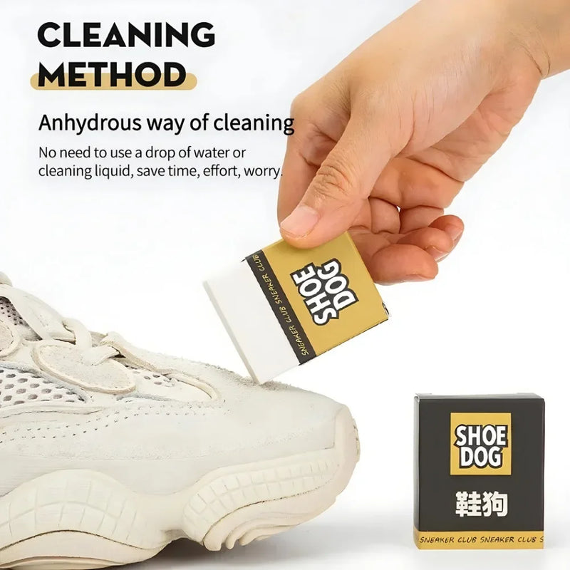 ShoeClean Pro™ – Borracha Mágica para Limpeza de Tênis e Couro