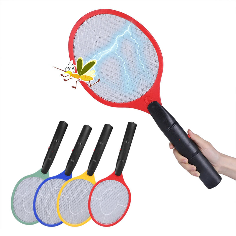 Raquete Elétrica Mata-Mosquitos™ – Potente, Segura e Portátil