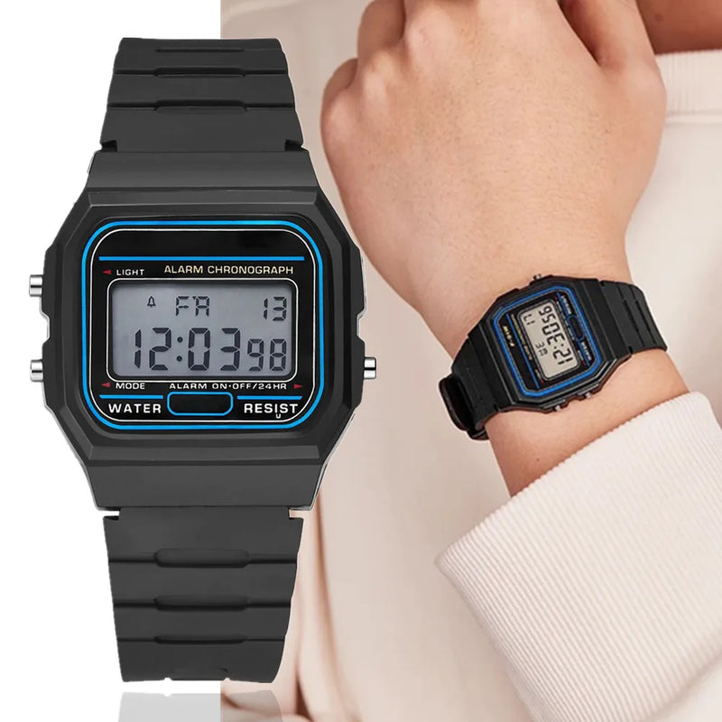 TimeSquare™ - Relógio Digital LED - Estilo Casual