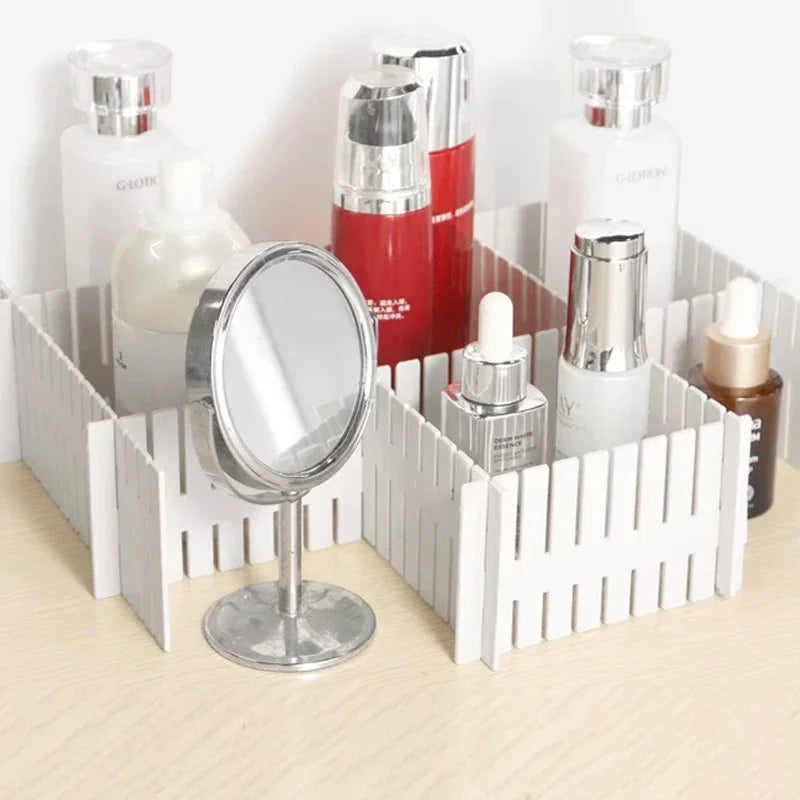 Divisória Ajustável Premium™ para Gavetas - Organize Qualquer Espaço da Casa