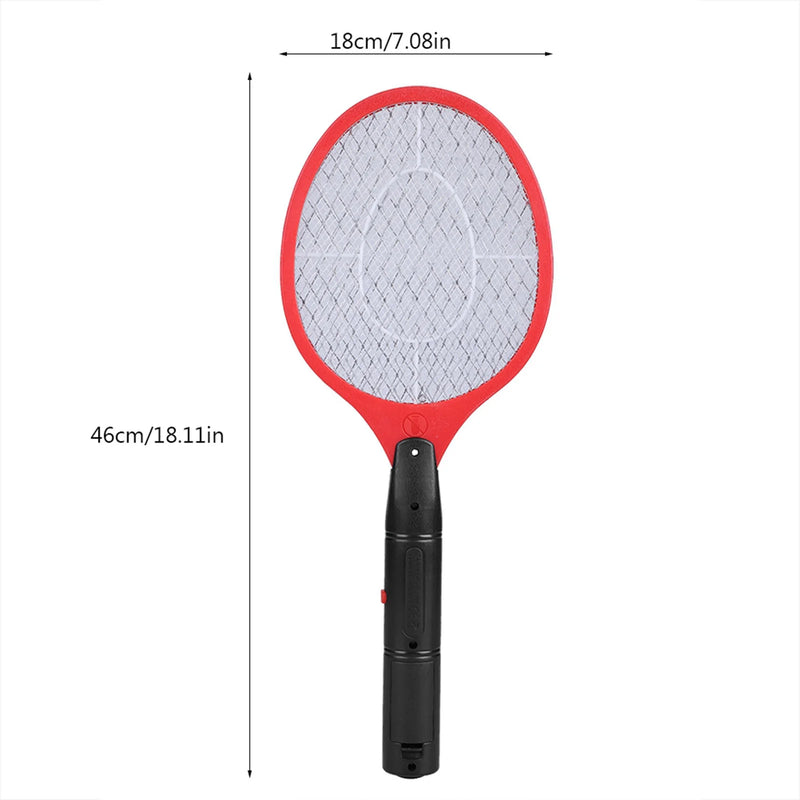 Raquete Elétrica Mata-Mosquitos™ – Potente, Segura e Portátil