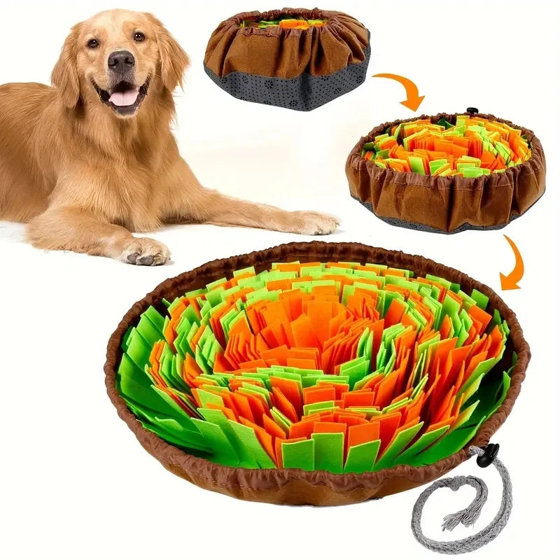 Tapete Olfativo Premium™ – Brinquedo Interativo Antiestresse para Cães