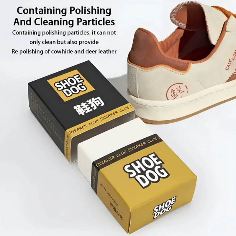 ShoeClean Pro™ – Borracha Mágica para Limpeza de Tênis e Couro