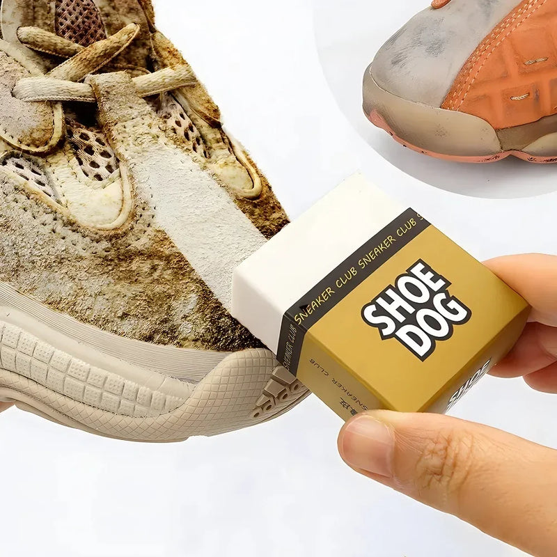 ShoeClean Pro™ – Borracha Mágica para Limpeza de Tênis e Couro
