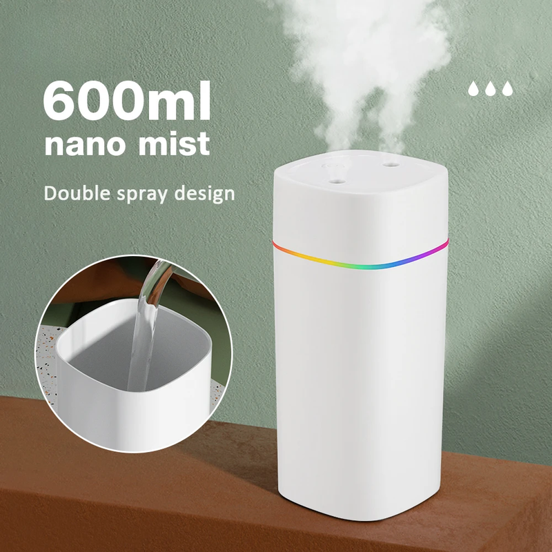 Umidificador de Ar Portátil 600ml™